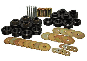 Energy Suspension 5.4115G Cab Mount Set - Club Cab - Black