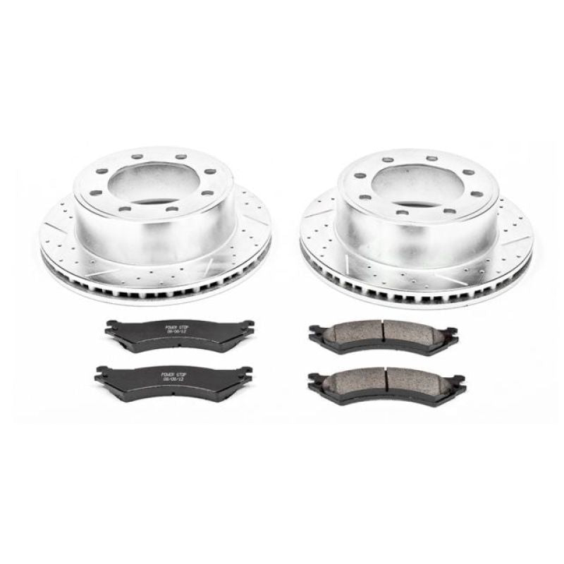 PowerStop K5203 2007 fits Ford E-150 Rear Z23 Evolution Sport Brake Kit