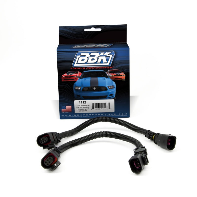 BBK  1112 Mustang GT Front O2 Sensor Wire Harness Extensions 12 (pair)