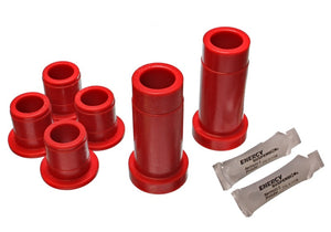Energy Suspension 8.3103R 84-88 fits Toyota Pick Up Red Front Lower and Upper Control Arm Bushing Set