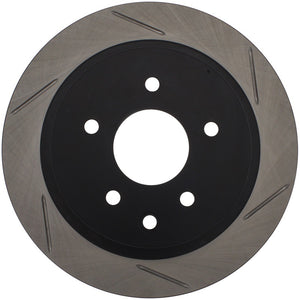 Stoptech 126.42077SL Power Slot 03-05 350Z / 03-04 G35 / 03-05 G35X SportStop Slotted Rear Left Rotor