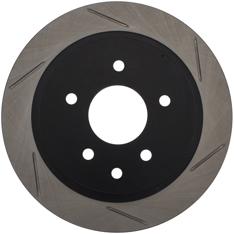 Stoptech 126.42077SL Power Slot 03-05 350Z / 03-04 G35 / 03-05 G35X SportStop Slotted Rear Left Rotor