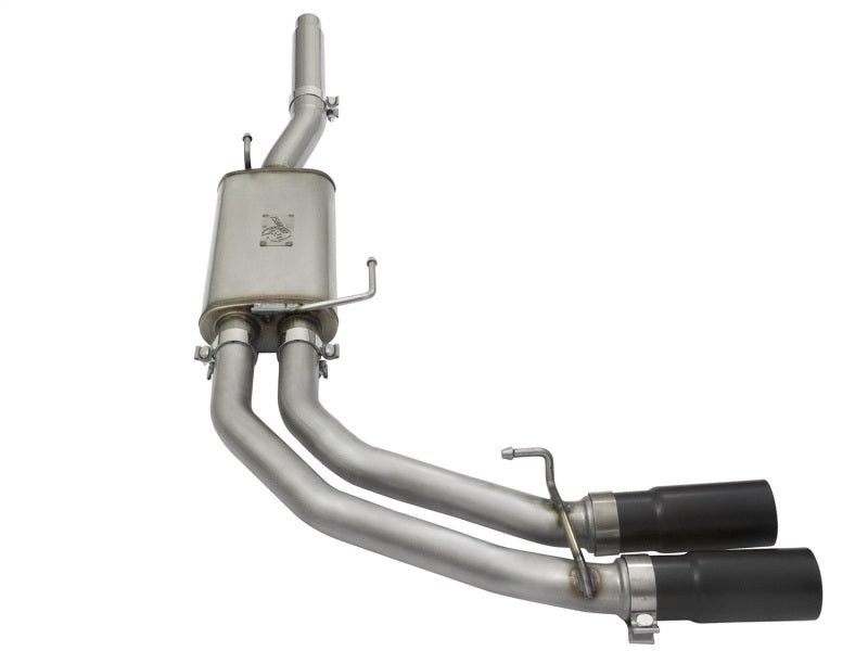 AFE 49-43079-B Exhausts Cat-Back SS fits Ford F-150 04-08 V8 4.6/5.4L w/ Black