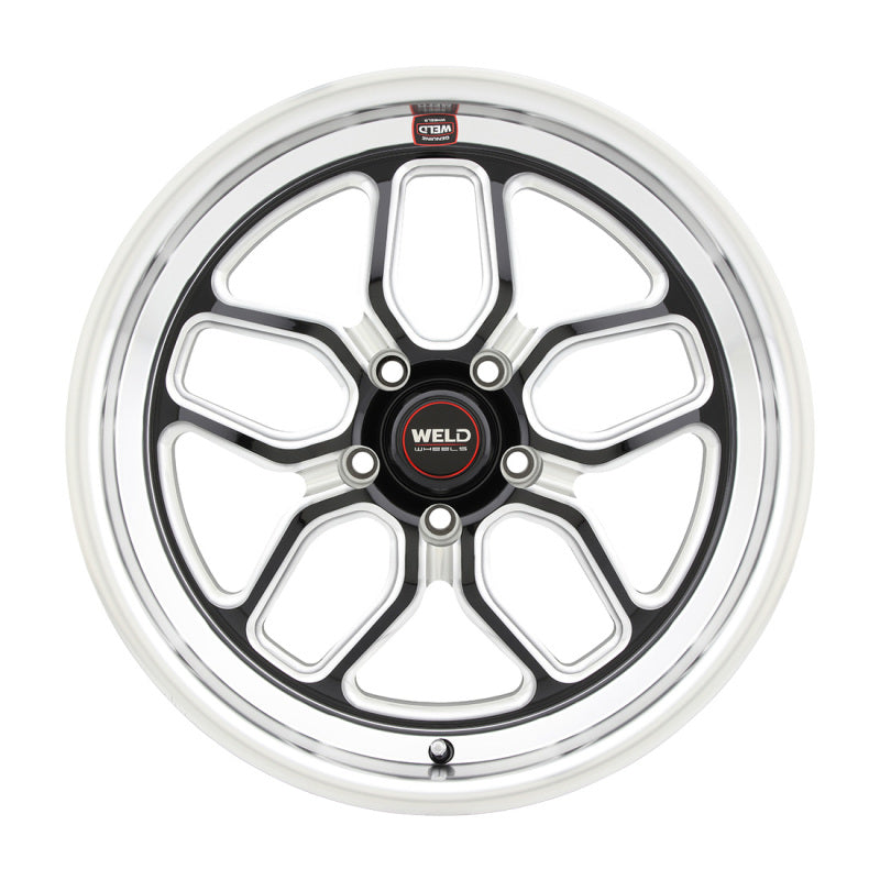 Weld  S10791162P70 S107 19X11 Laguna 5X120.65 ET70 BS8.75 Gloss Black MIL Dia 70