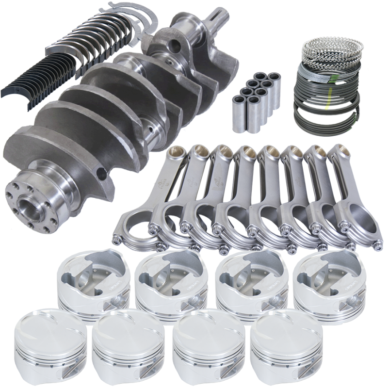 Eagle 16407W040 fits Ford 4.6 2V Windsor 3.750in Crank 5.950in H-Beam -13cc 3.592in Pistons Rotating Assembly