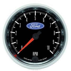 AutoMeter 880826 Autometer fits Ford 3-3/8in. 10K RPM In-Dash Tachometer Gauge