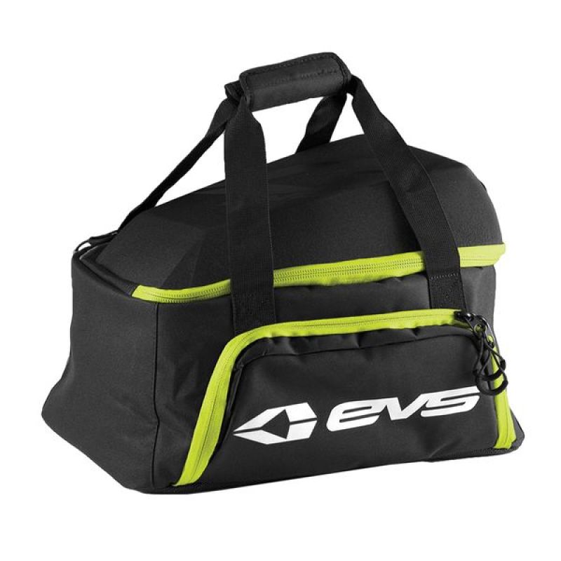 EVS HBAG Helmet Bag 6 inch x 12 inch - Black/Hiviz