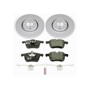 PowerStop ESK5349 fits Saab 06-11 9-3 Front Euro-Stop Brake Kit