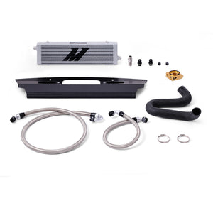 Mishimoto MMOC-MUS8-15T 2015+ fits Ford Mustang GT Thermostatic Oil Cooler Kit - Silver