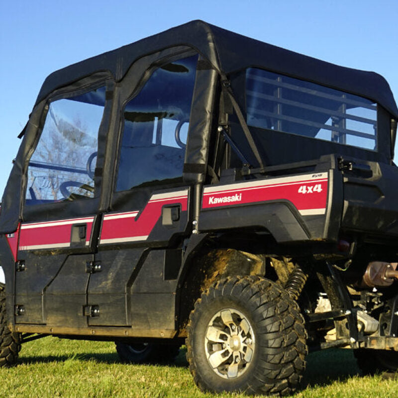 Seizmik 51-20989 15+ fits Kawasaki Mule PRO-DXT/FXT Soft Upper Door Kit