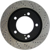 Stoptech 127.44156L 07-09 fits Toyota Tundra / 08-09 Toyota Sequoia Front Left Slotted & Drilled Rotor