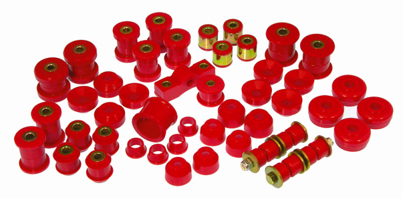 Prothane 37104 fits Honda 84-87 Civic/CRX Total Kit - Red