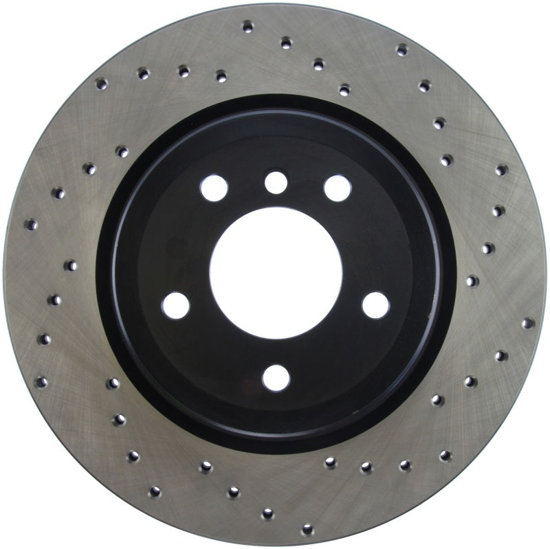 Stoptech 128.34080L 07-10 BMW 335i Cross Drilled Left Rear Rotor