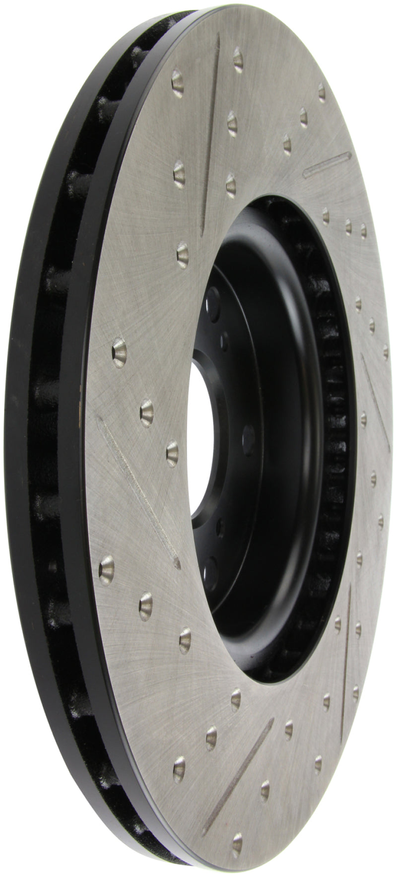 Stoptech 127.40062L 04-08 fits Acura TL (Brembo Caliber) SportStop Slotted & Drilled Left Front Rotor