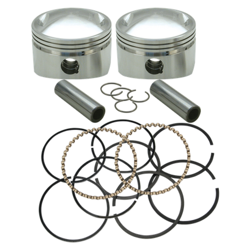 S&S 106-5537 Cycle 36-84 BT 3-5/8in Piston Set - .020in