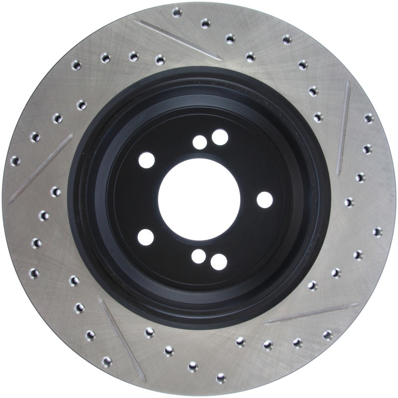 Stoptech 127.34054R 00-03 fits BMW M5 (E39) Slotted & Drilled Right Rear Rotor