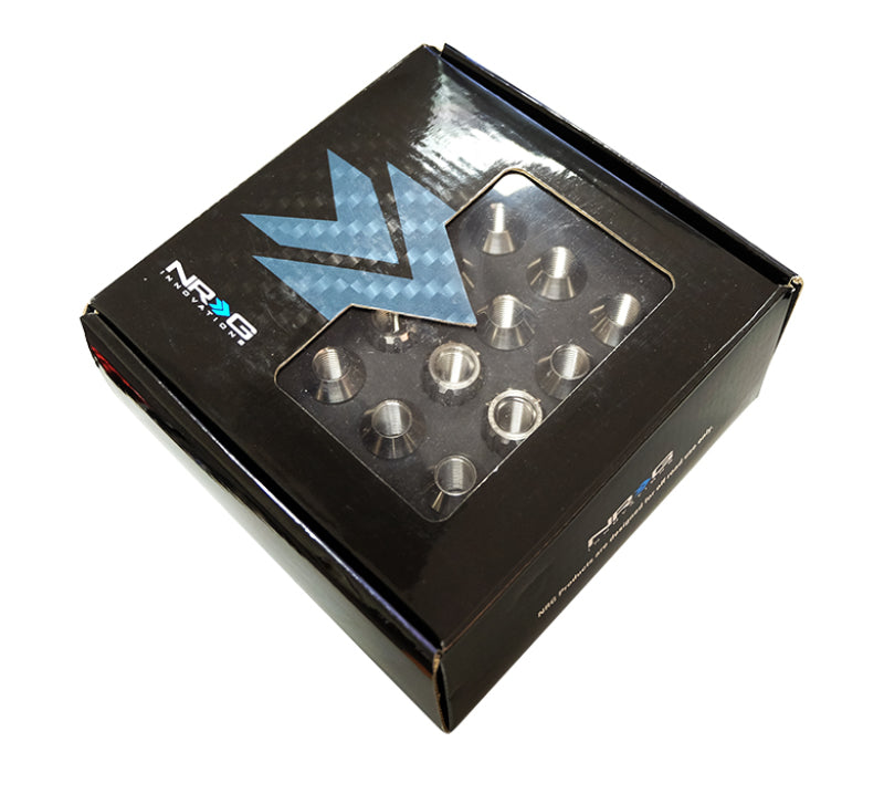 NRG LN-T200SL-21 LN-T200SL-21 200 Series M12 X 1.5 Titanium Lug Nut Set - 21 Pc