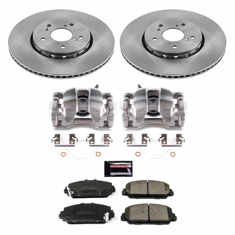PowerStop KCOE6940 2016 fits Acura ILX Front Autospecialty Brake Kit w/Calipers
