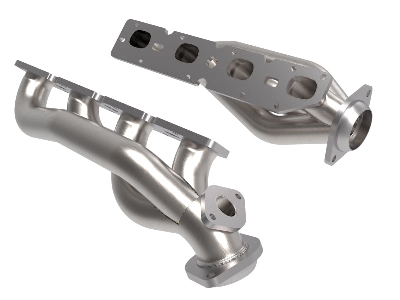 AFE 48-32029 Twisted Steel 304SS Shorty Header 19-21 fits Ram 2500/3500 V8-6.4L