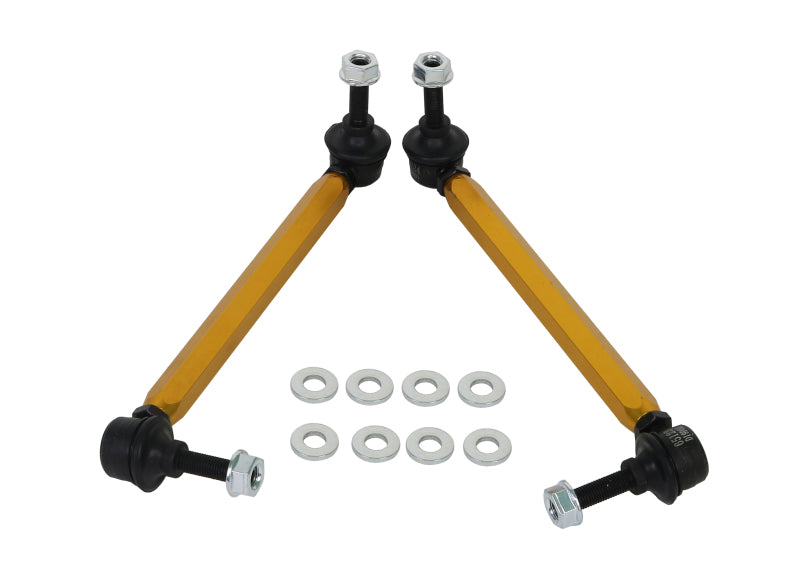 Whiteline KLC140-255 Universal Swaybar Link Kit-Heavy Duty Adjustable 10mm Ball/Ball Style