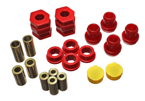 Energy Suspension 16.3114R 96-00 fits Honda Civic/CRX Red Front Control Arm Bushing Set