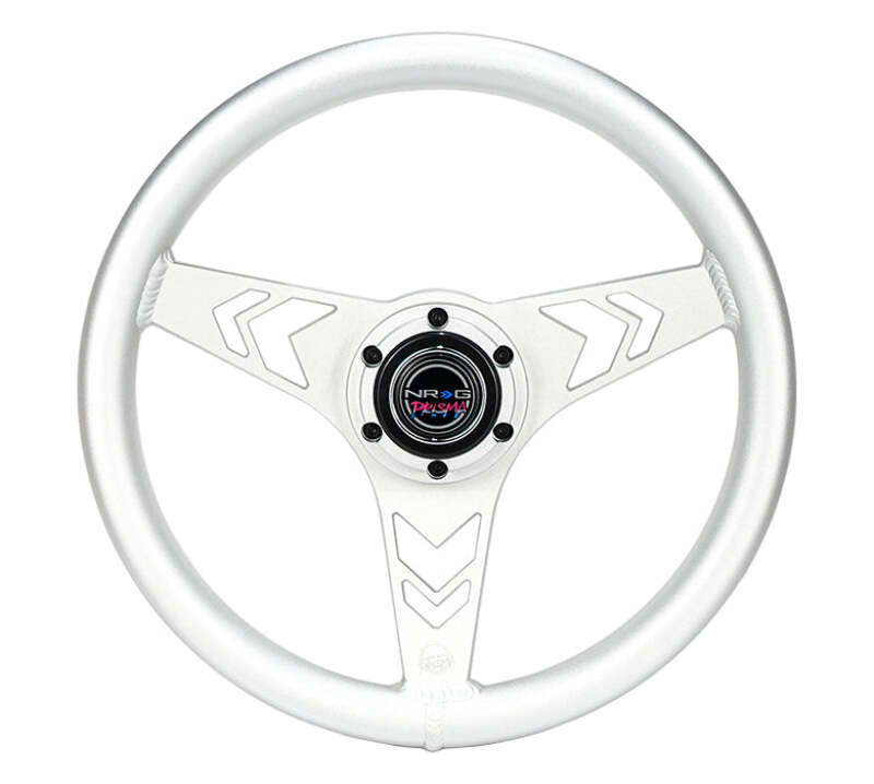 NRG RST-070-SL RST-070-SL Aluminum Steering Wheel 330mm - Arow Cutout -