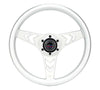 NRG RST-070-SL RST-070-SL Aluminum Steering Wheel 330mm - Arow Cutout -