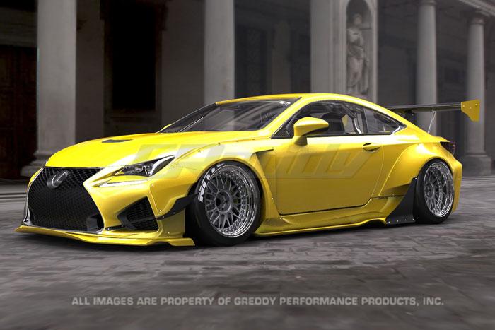 GReddy 17010260 2015+ fits Lexus RC-F Rocket Bunny Full Wide-Body Aero Kit w/o G