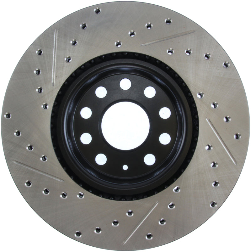 Stoptech 127.33098L Slotted & Drilled Sport Brake Rotor