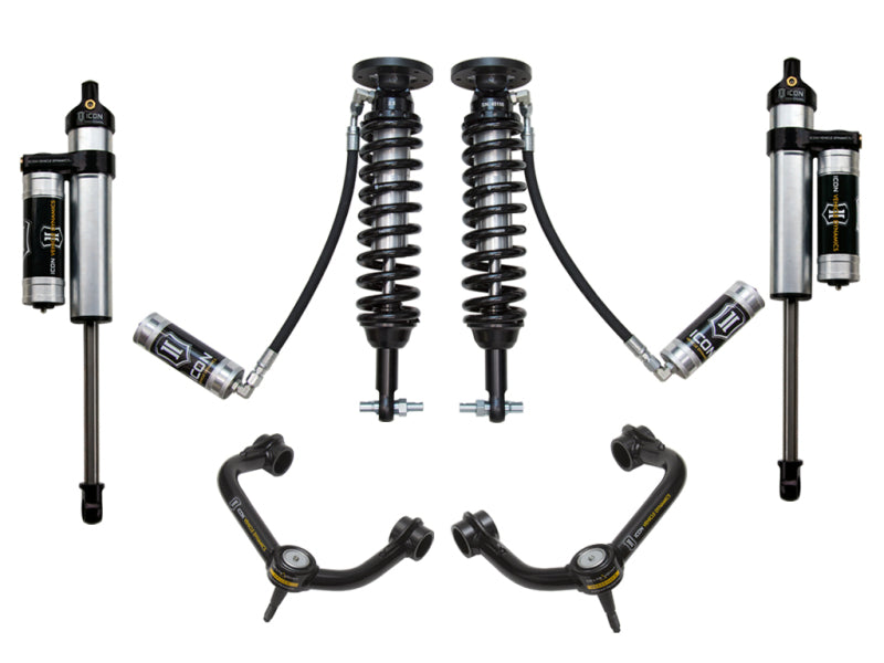 ICON K93064T 2014 fits Ford F-150 4WD 1.75-2.63in Stage 4 Suspension System w/Tubular Uca