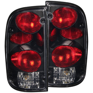 ANZO 211180 1995-2000 fits Toyota Tacoma Taillights Dark Smoke G2