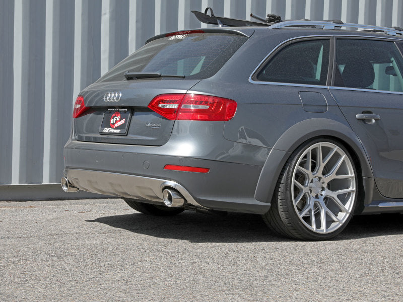 AFE 49-36438-P orce-Xp 13-16 fits Audi Allroad L4 SS Cat-Back Exhaust w/ Polish