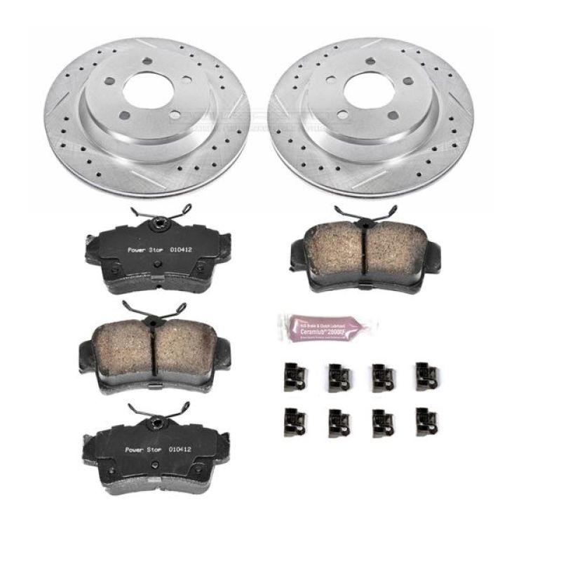 PowerStop K1306 fits Ford 94-99 Mustang Rear Z23 Evolution Sport Brake Kit