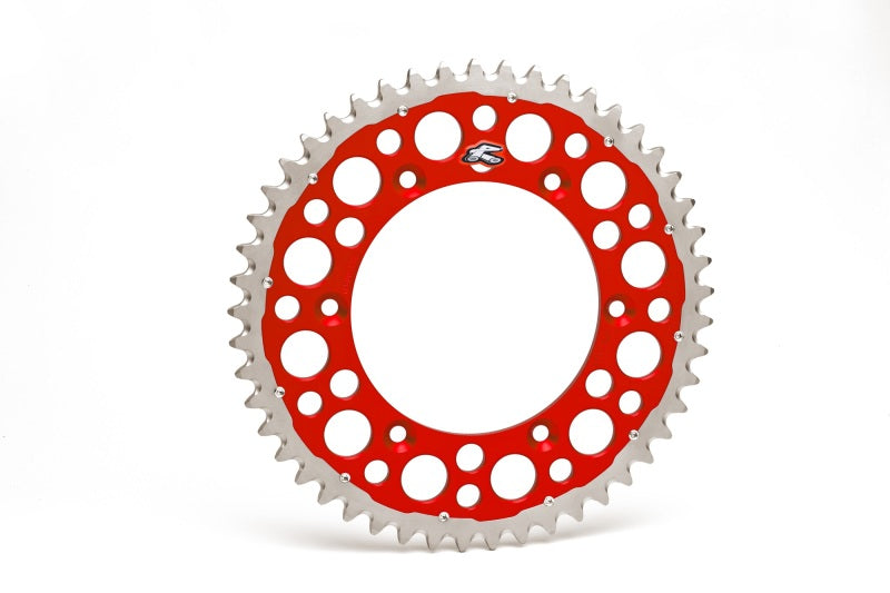 Renthal 1540-520-49GPRD fits Honda Rear Twinring Red 520-49P Teeth