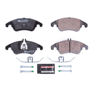 PowerStop fits Mercedes-Benz 12-16 SLK350 Euro-Stop ECE-R90 Front Brake Pads