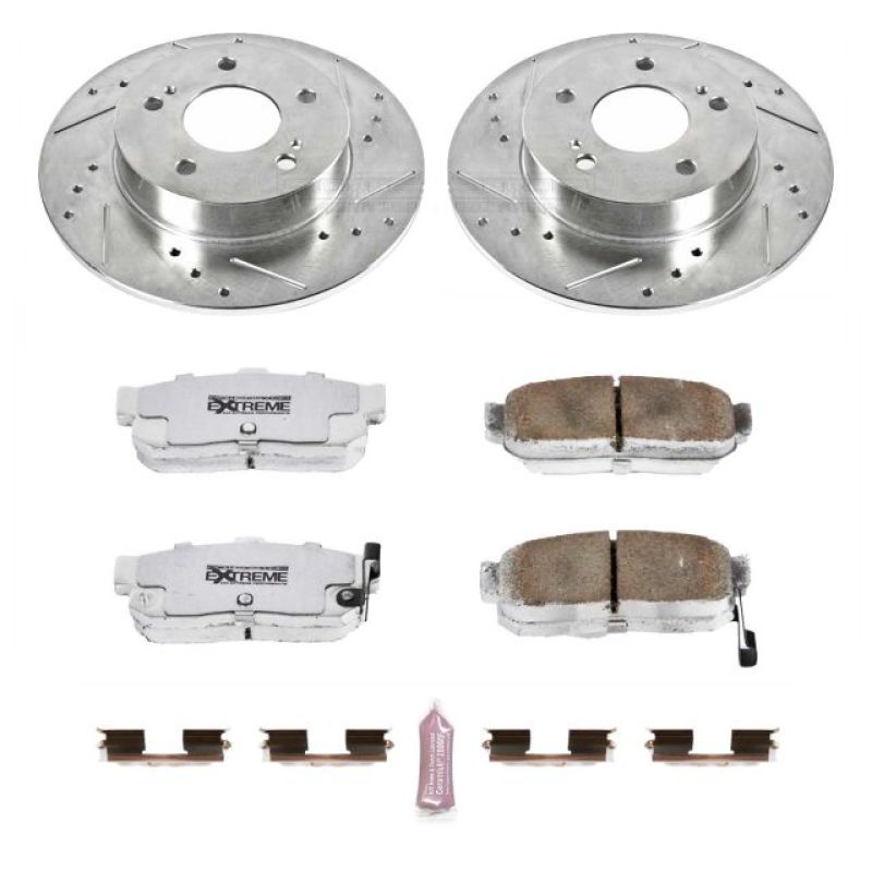PowerStop K1168-26 96-01 fits Infiniti I30 Rear Z26 Street Warrior Brake Kit