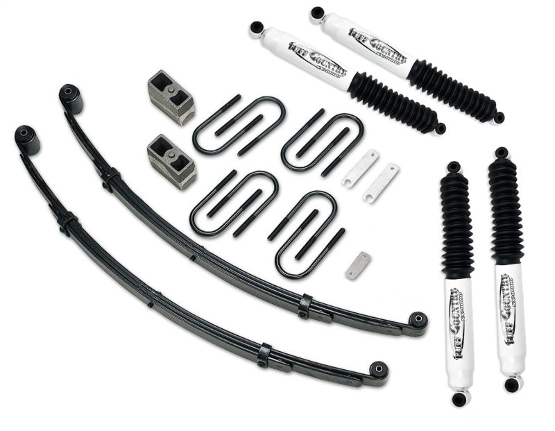 Tuff Country 13742KN 88-91 fits Chevy Suburban 3/4 Ton 4wd 3in Lift Kit Heavy Duty (SX8000 Shocks)