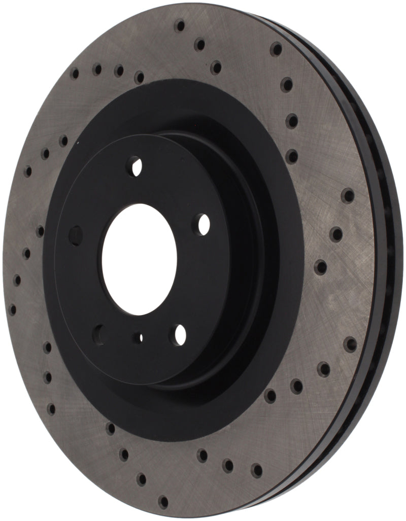 Stoptech 128.42080R fits Infiniti EX35/G35/G37/M35/M45 Drilled Right Front Rotor