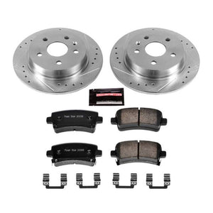 PowerStop K5531 fits Buick 12-16 LaCrosse Rear Z23 Evolution Sport Brake Kit