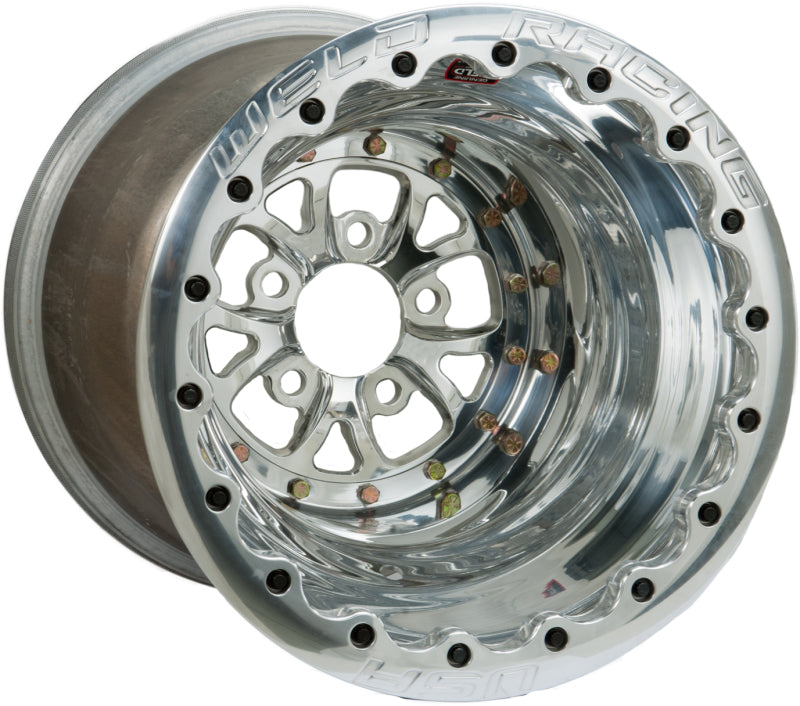 Weld  84P-616278UP V-Series 16x16 / 5x4.75 BP / 4in. BS Polished Wheel - Polishe