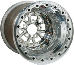 Weld  84P-616420UP V-Series 16x16 / 5x5 BP / 5in. BS Polished Wheel - Polished D