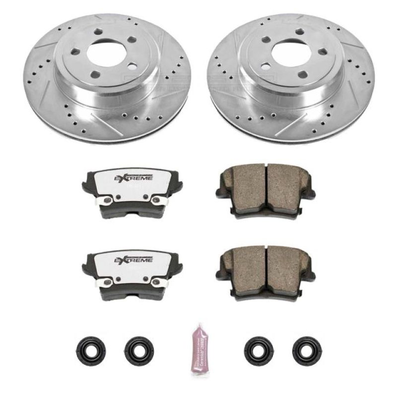 PowerStop K1720-26 05-19 fits Chrysler 300 Rear Z26 Street Warrior Brake Kit