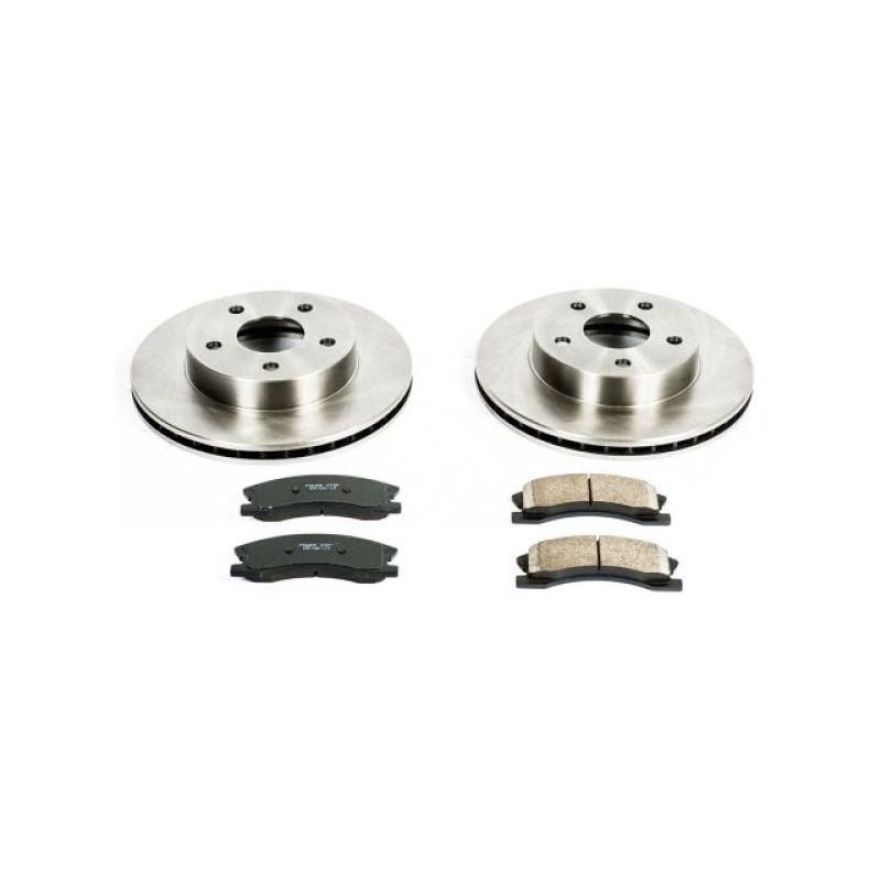 PowerStop KOE2149 fits Jeep 99-04 Grand Cherokee Front Autospecialty Brake Kit