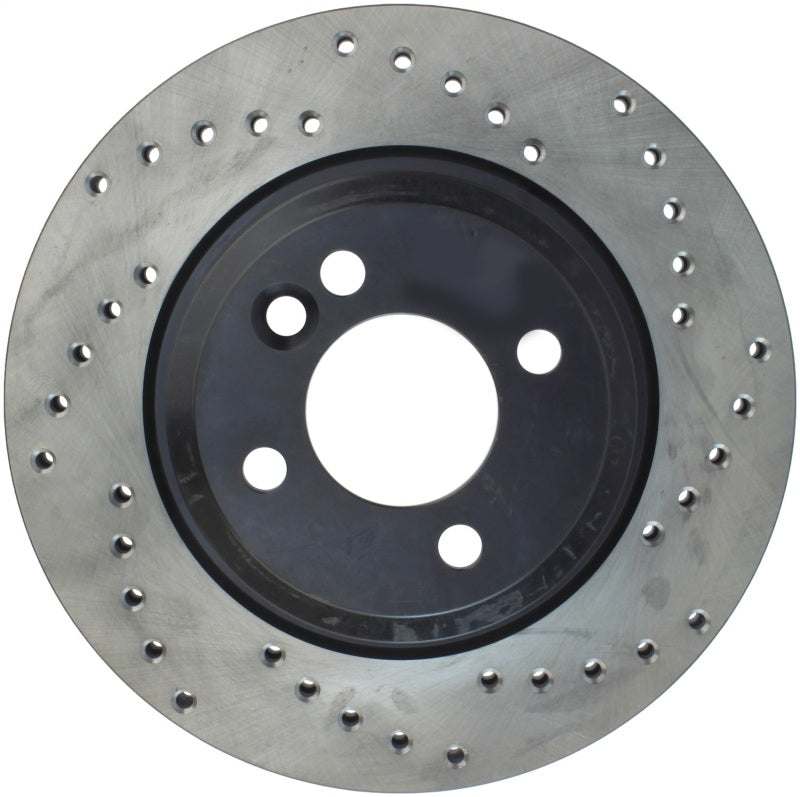 Stoptech 128.34067L Drilled Sport Brake Rotor