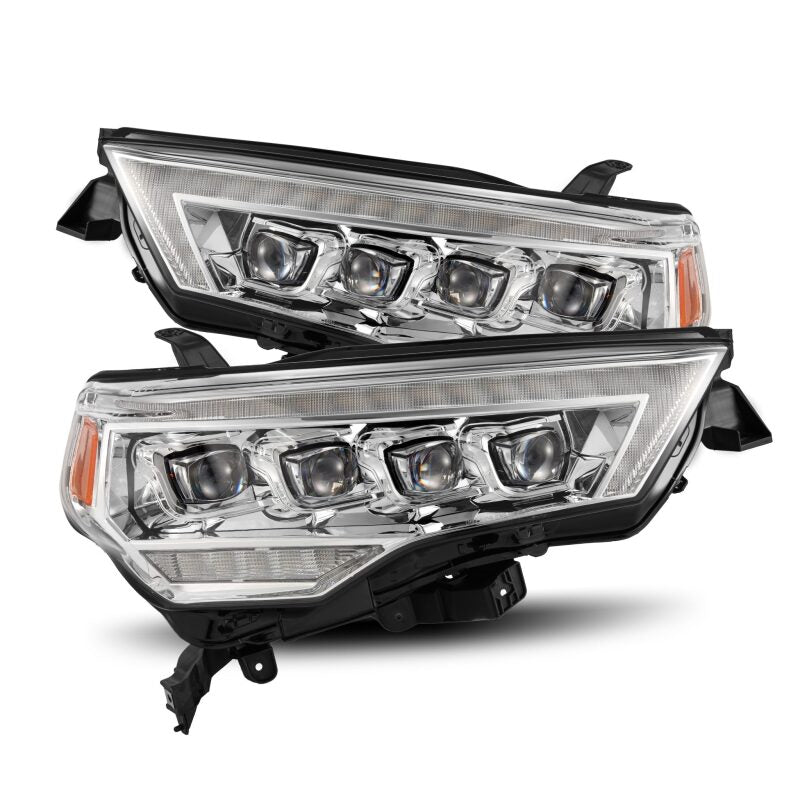 AlphaRex 880809 14-22 fits Toyota 4Runner NOVA LED Proj Headlights Chrome w/