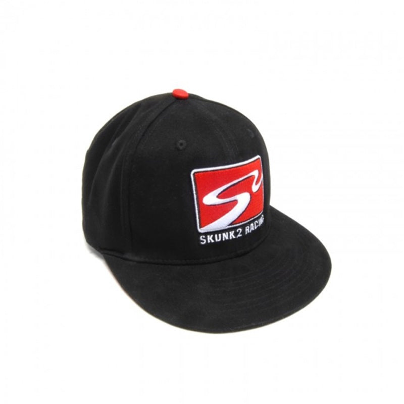 Skunk2 731-99-1501 Team Baseball Cap Racetrack Logo (Black) - M/L