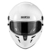 SPARCO BRH0007B0W0100L Stealth RF Helmet - Large - White/Black