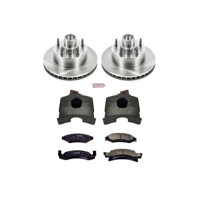 Power Stop KCOE2578 1986 fits Ford F-150 Front Autospecialty Kit w/Cals