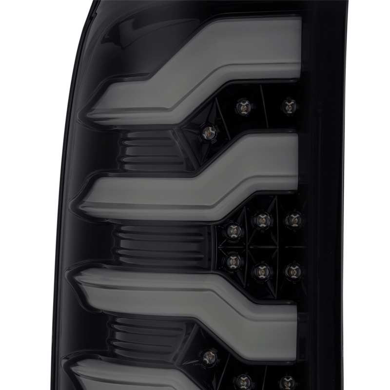 AlphaRex 630010 fits GMC 14-18 Sierra 1500 PRO-Series LED Tail Lights Jet Black