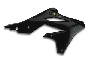 Cycra 1CYC-1865-12 13-16 fits Kawasaki KX250F Powerflow Radiator Shrouds - Black